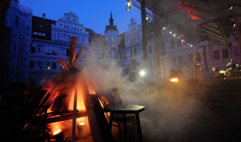 Feuersnot in Dresden, open air. Foto: Matthias Creutziger