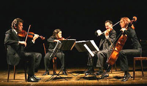 Begegnungen mit Haydn: das Rosamunde-Quartett. Foto: Roberto Masotti/ECM