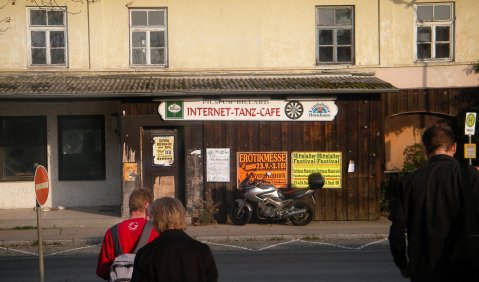 Internet-Café. Foto: Hufner