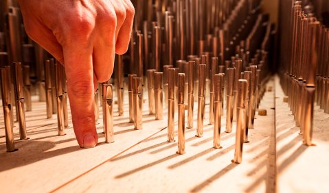 Klais-Orgel der Elbphilharmonie. Foto: Peter Hundert.
