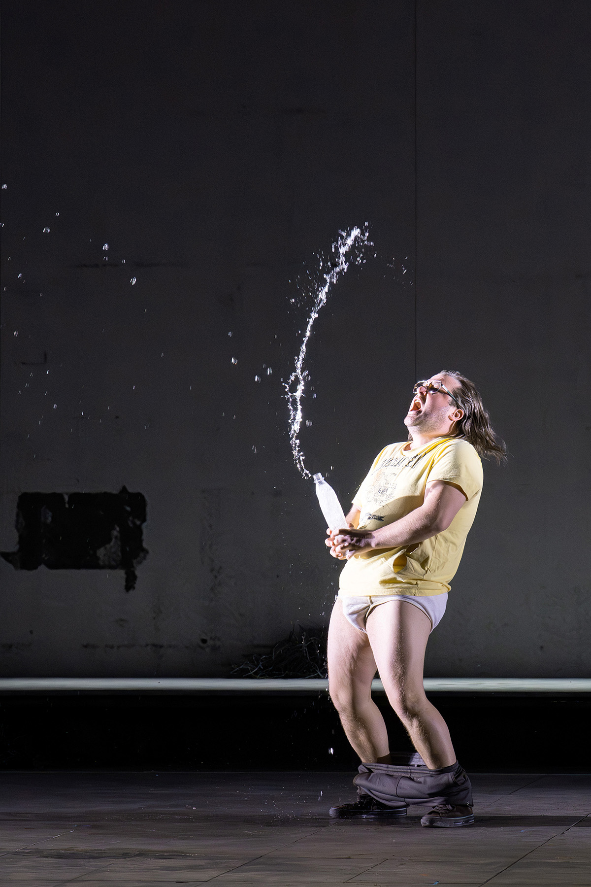 Am G-Punkt: der Sch&auml;bige (Caspar Krieger) Foto: Monika Rittershaus