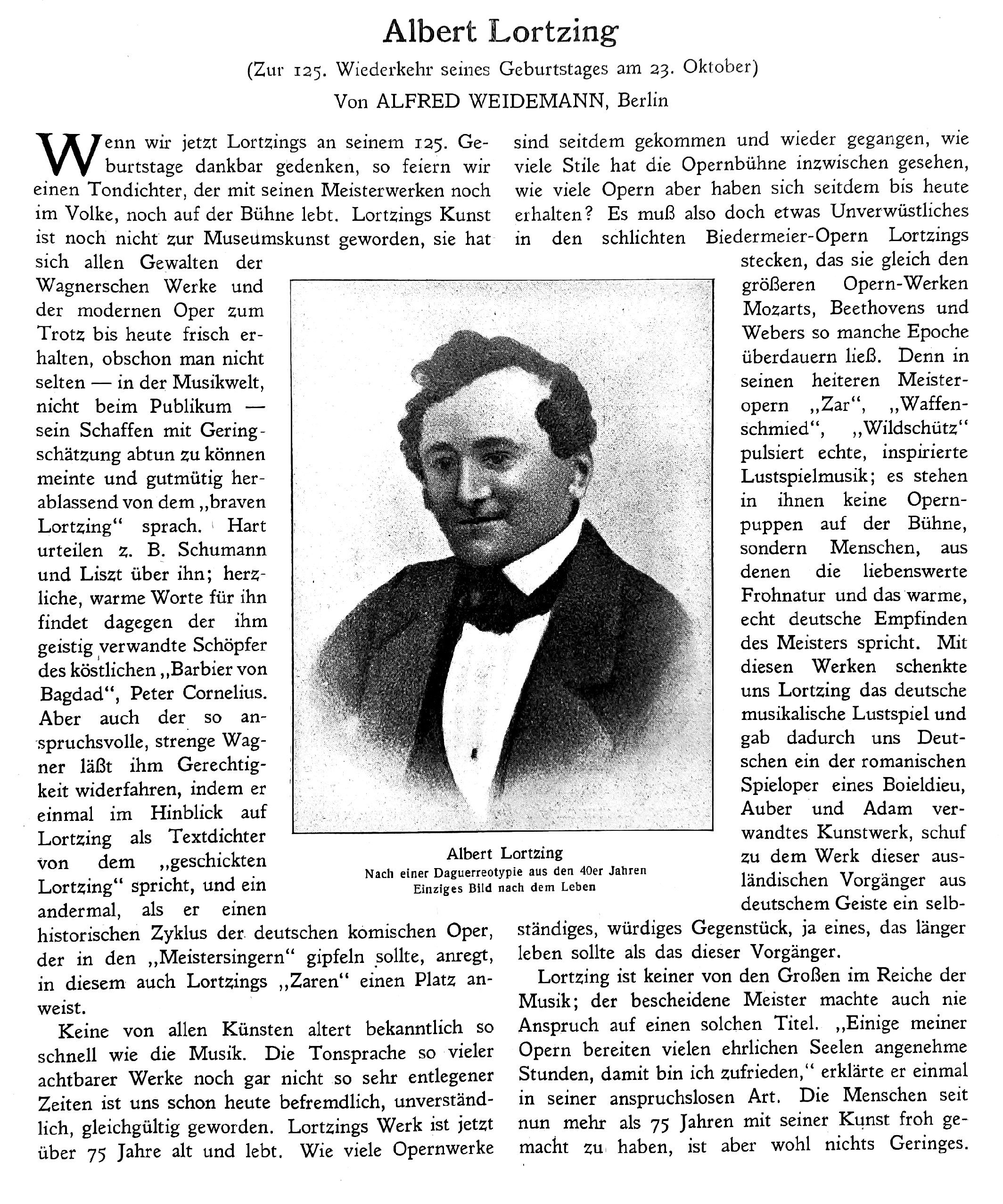 Alfred Weidemann, Neue Musik-Zeitung, 48. Jg., 2. Oktober-Heft 1926