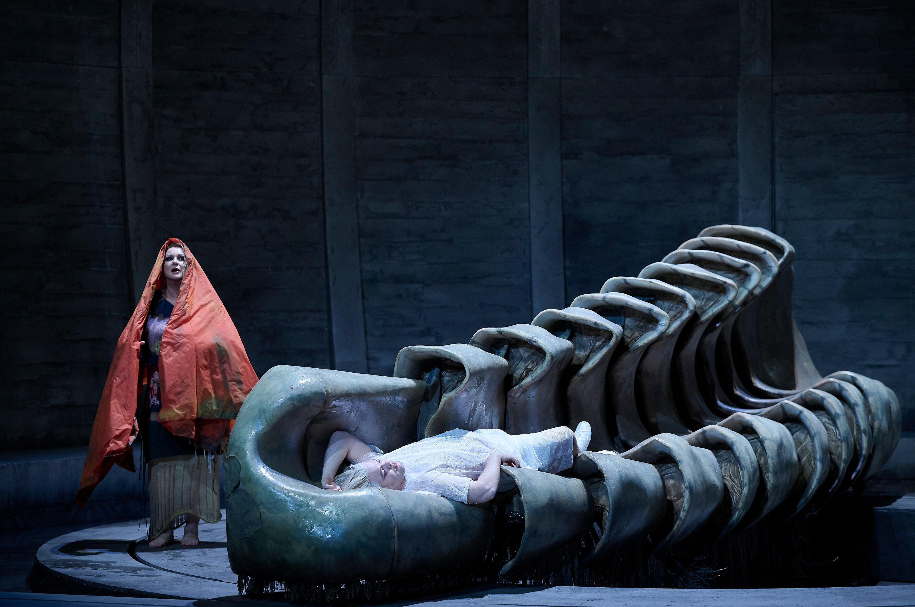 „Die Frau ohne Schatten“ an der Staatsoper Stuttgart im Oktober 2023. Foto: Matthias Baus