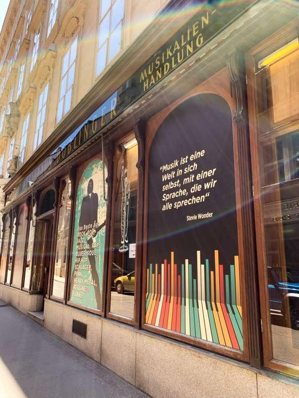 „Der Doblinger“ ist offen für alle Musikrichtungen – das macht ihn als Musikalienhandlung so anziehend. Foto: © Doblinger