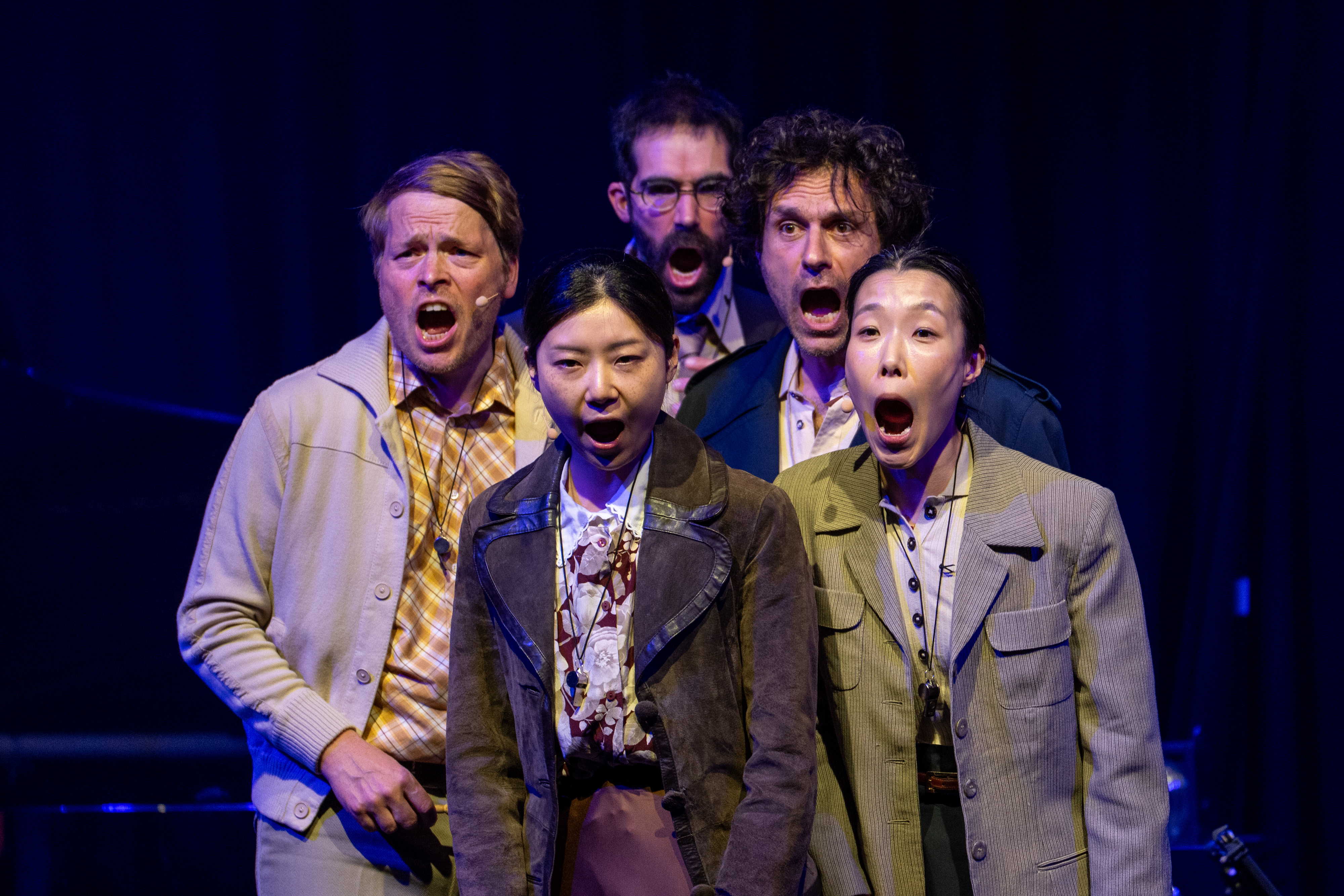 Ensemble Hand Werk mit Chaya Czernowin &ldquo;The Redheaded Man&rdquo;. &copy; WDR / Claus Langer