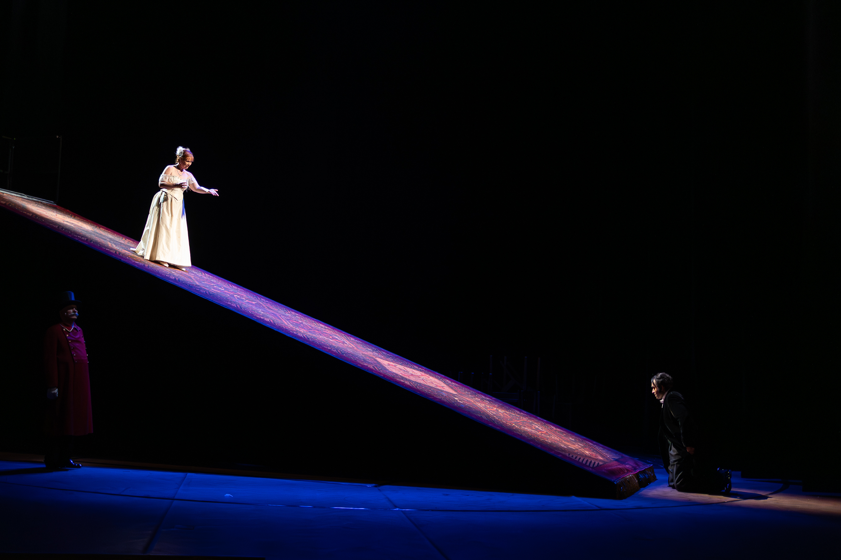 Arabella (Anne Preu&szlig;), Mandryka (Alejandro L&aacute;rraga Schleske). Foto: Ronny Ristock
