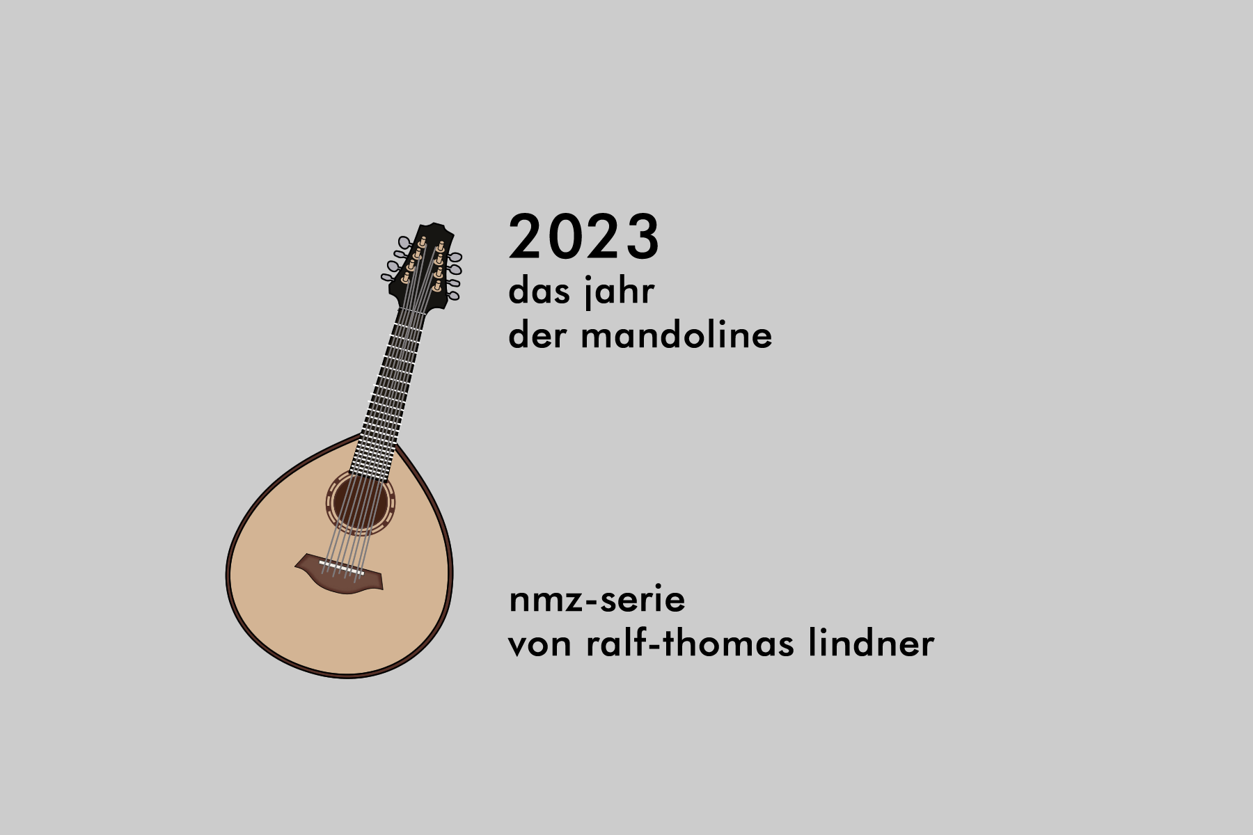 Das Jahr der Mandoline. Kachel zum Jahr der Mandoline.
