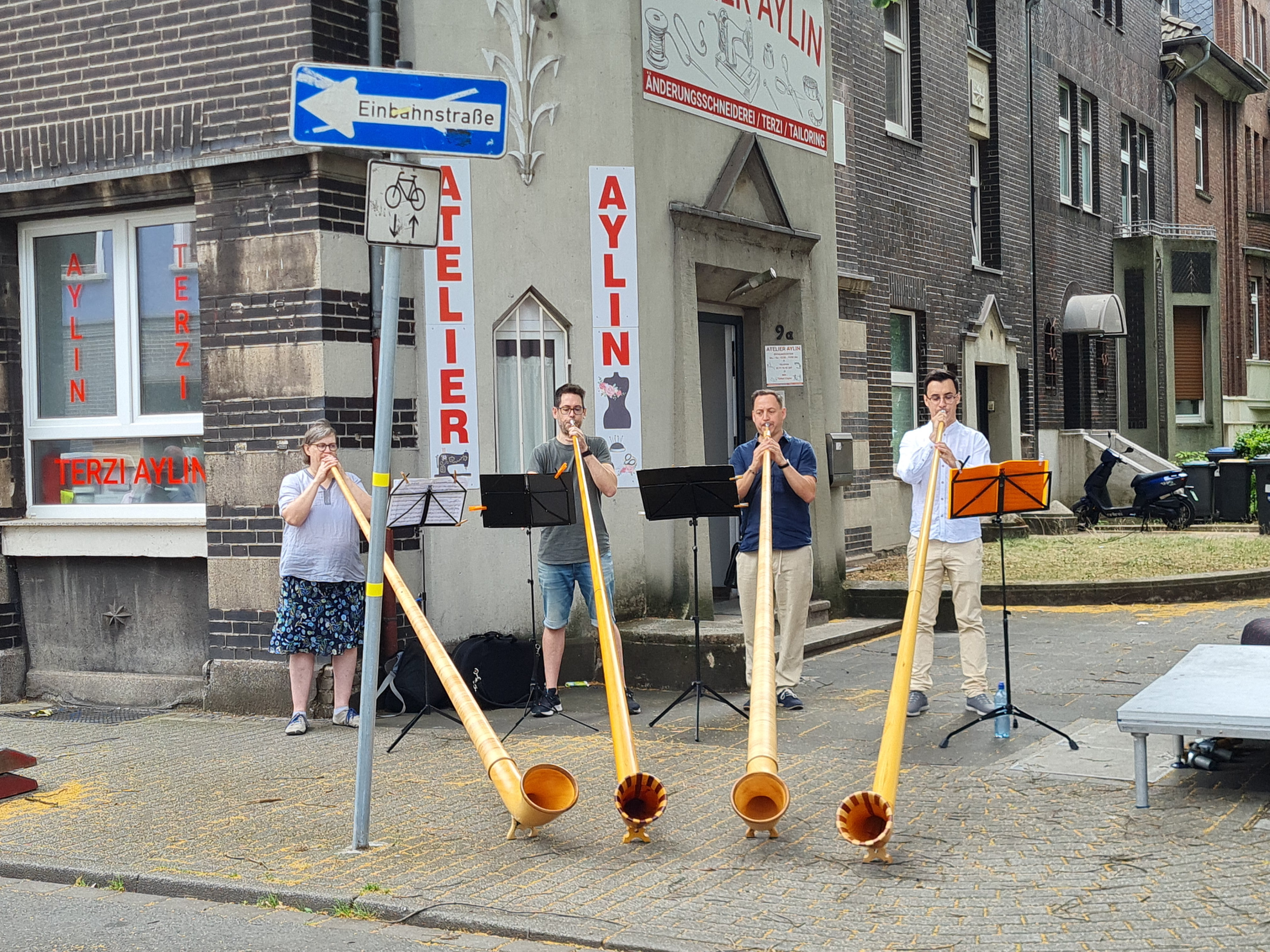 Musik ist in Duisburg-Marxloh alles andere als eine Einbahnstraße!. © Ralf-Thomas Lindner
