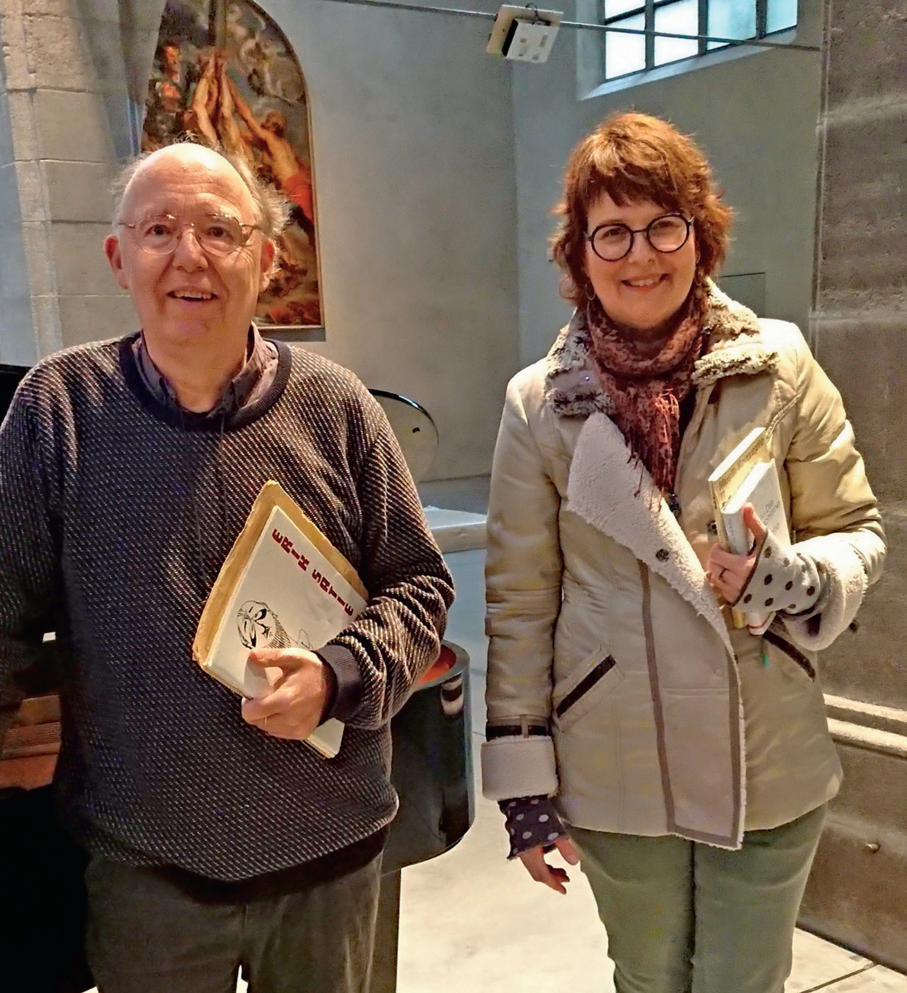 Martin Lennartz und Daniela Werth. Foto: &copy; Matthias Heidweiler