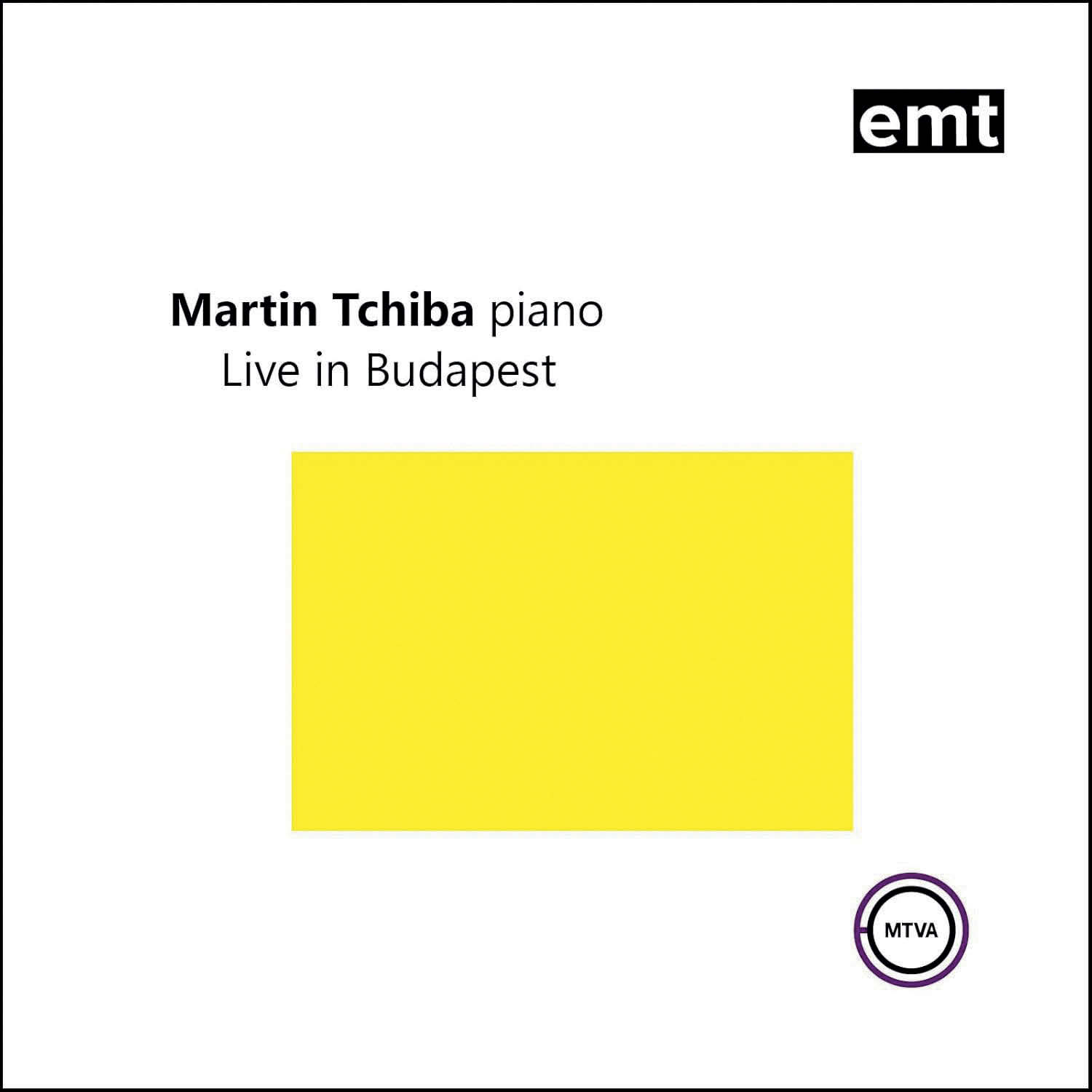 Martin Tchibas inzwischen dritte Veröffentlichung auf dem hauseigenen Label ist das Dokument eines Radio-Konzertes im ungarischen Rundfunk und trägt den naheliegenden Titel: „Live in Budapest“ Martin Tchibas inzwischen dritte Veröffentlichung auf dem hauseigenen Label ist das Dokument eines Radio-Konzertes im ungarischen Rundfunk und trägt den naheliegenden Titel: „Live in Budapest“