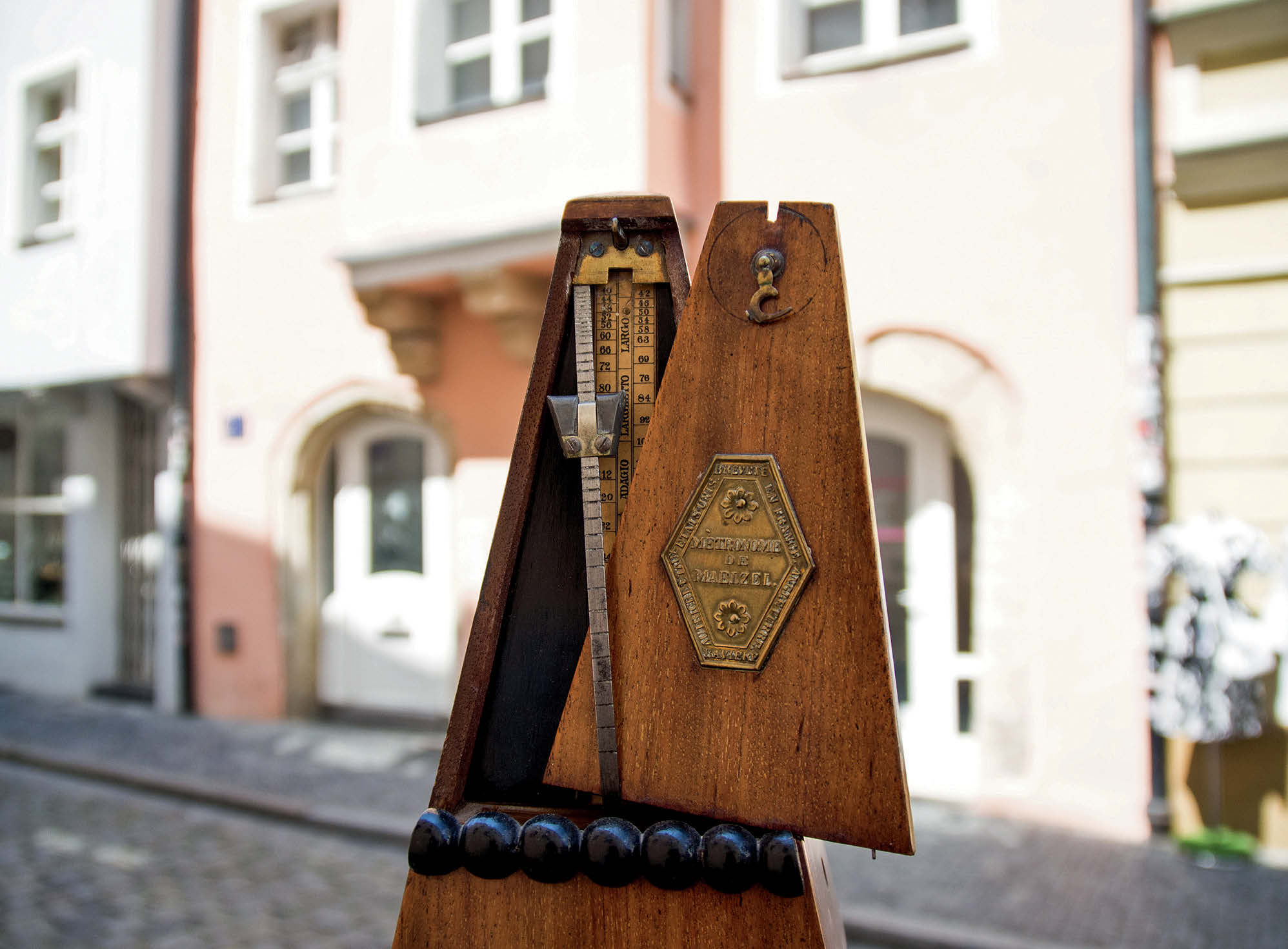 Unter dem Zeichen der Beschleunigung: Seit 1815 zwängt Maelzels Metronom die Musik ins Tempokorsett. Foto: JM Koch