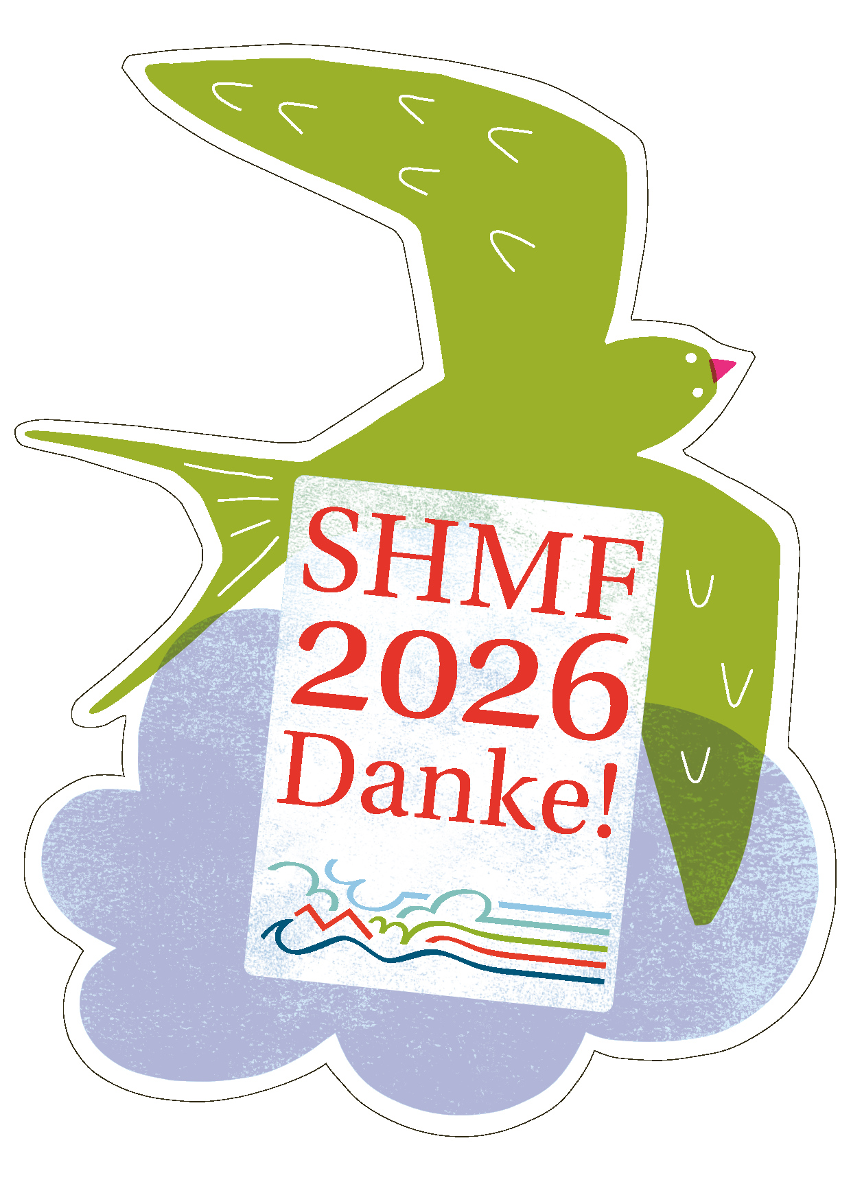 Bl&uuml;hpapier als Geschenk f&uuml;r die K&uuml;nstler. Es kann zerkleinert und dann eingeweicht werden. Nach etwa einer Woche kann man die Keimlinge dann in die Erde setzen. Vorderseite &copy; SHMF