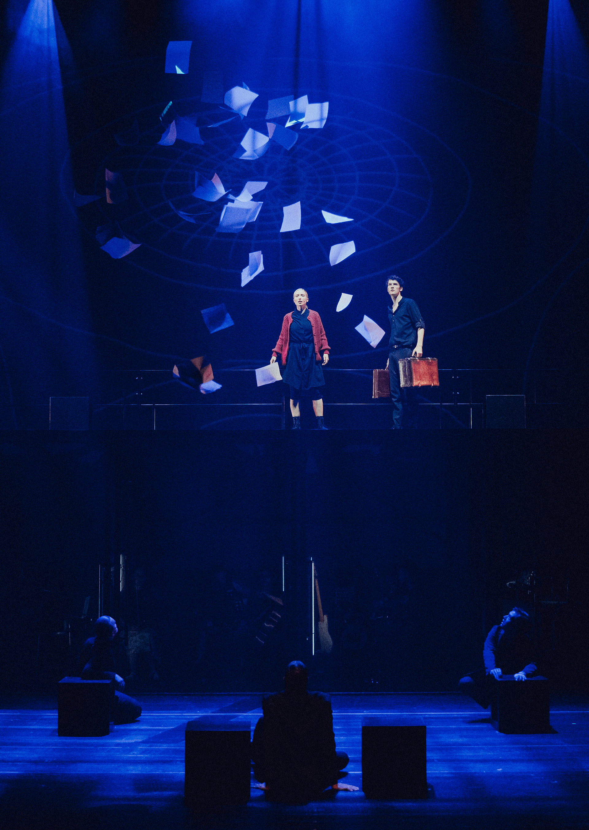 Sophie und Hans in „Die Weiße Rose“ im Festspielhaus Neuschwanstein. Foto: Jonas Melcher Sophie und Hans in „Die Weiße Rose“ im Festspielhaus Neuschwanstein. Foto: Jonas Melcher