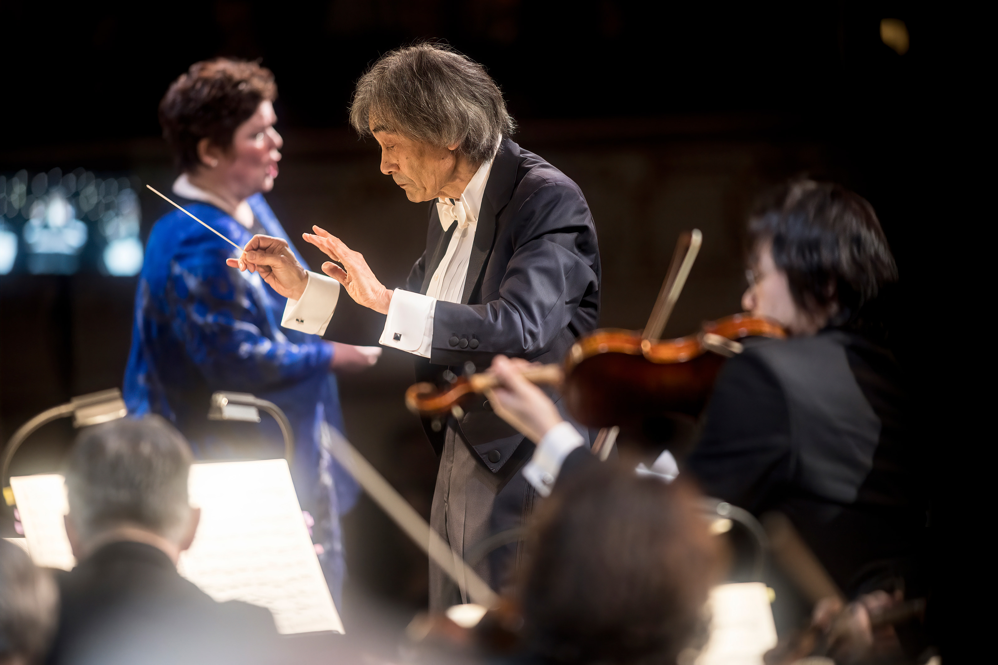 State Opera I Die Walküre: Christiane Libor (Brünnhilde), Kent Nagano – photo: Vojtěch Brtnický