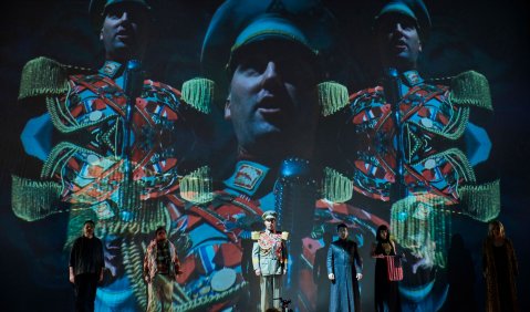 Rafael Rojas, Martin Rainer Leipoldt, Daniel Eggert, Shavleg Armasi, Khatuna Mikaberidze, Karine Babajanyan. Foto: © Thomas M. Jauk