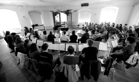 Abwechslungsreiche Bildungsprogramme und Projekte für Musikschulen auf Schloss Kapfenburg. Foto: Ralf Baumgarten