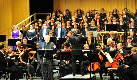 Würdiges Finale: Sylvain Cambreling dirigiert Beethoven und Schönberg im Baden-Badener Festspielhaus. Foto: C. Oswald