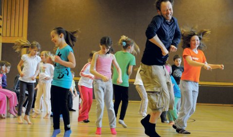 Individuelle Fähigkeiten ausschöpfen: das Projekt „Zack Bumm Gstaad“ des Menuhin Festivals. Foto: Gert Bauer