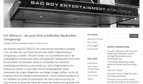Reizwort Whitacre: Text und Diskussion unter www.blogs.nmz.de/badblog
