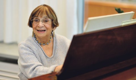 Leben besteht aus Bewegungen: Ursula Mamlock. Foto: Simon Pauly