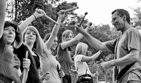 Musik im Team – ein Dreiklang aus Musikerlebnis, Gruppenerfahrung und Spaß. Foto: Michael Flascha