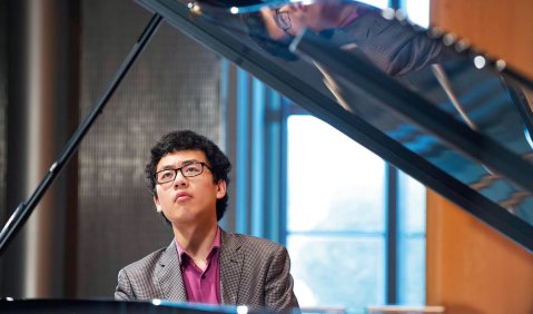 Selbstsicheres Multitalent: Yuanfan Yang. Foto: Maik Schuck