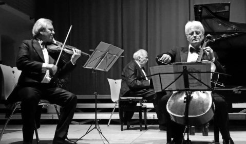 Guarneri Trio Prag beim Eröffnungskonzert 2014 in der LMAH. Bild-Quelle: Martin Günkel
