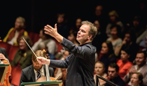 Das Philharmonische Orchester Stockholm unter Sakari Oramo.  Foto: Jan-Olav Wedin