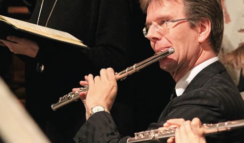 Gerald Mertens im Orchester. Foto: Nicolai Wagner