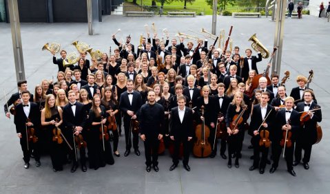 Süchtig nach der Droge Sinfonieorchester: das BundesSchulMusikOrchester. Foto: Sepideh Sarihi
