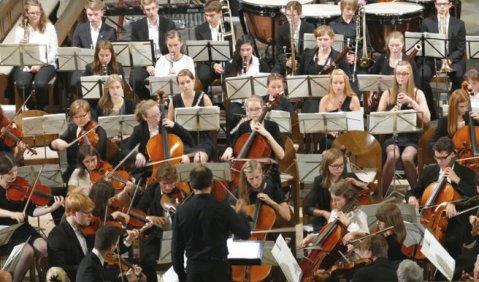 Wenn das Konzert beginnt, sind viele andere Dinge schon getan.