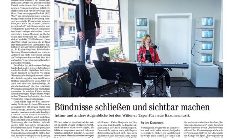 Titelseite der nmz 2016/06.