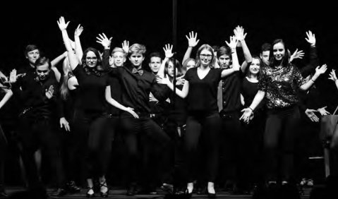 Die Performance-Class der Musikschule Rosenheim e. V. begeistert das Publikum. Foto: VBSM