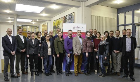 Gruppenbild der Akademieleiter: Das Jahrestreffen fand 2017 in Heek statt. Foto: LMA Heek-Nienborg