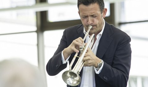 Trompeter Till Brönner: Der Erfinder des Berliner House of Jazz sucht neue Mitspieler. Foto: Martin Hufner