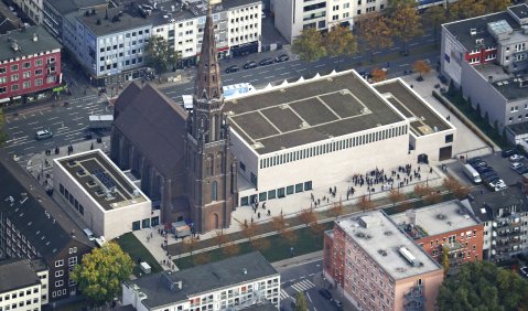 Das neue Konzerthaus aus der Luft betrachtet. Foto: Lutz Leitmann