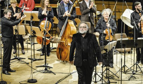 Brian-Ferneyhough-Abend mit dem Arditti String Quartet und dem Ensemble Modern unter Brad Lubmann.  Alle Fotos: Charlotte Oswald