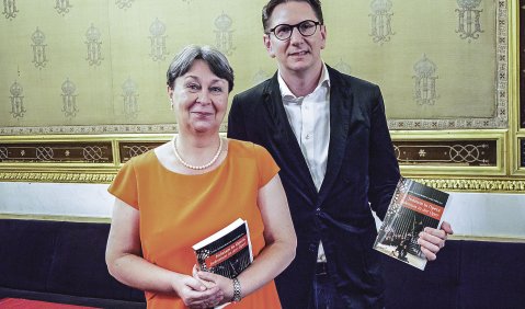 Isolde Schmid-Reiter und Aviel Cahn (Foto: ConBrio)