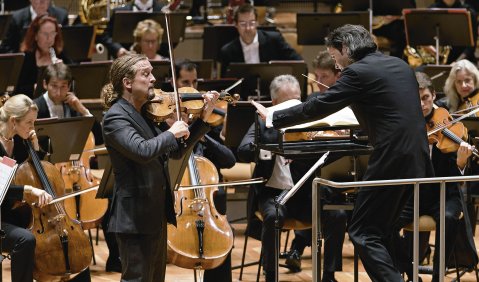 Christian Tetzlaff und Vladimir Jurowski. Foto: Kai Bienert/Musikfest Berlin