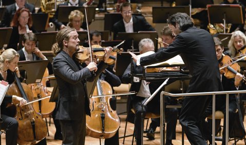 Christian Tetzlaff und Vladimir Jurowski. Foto: Kai Bienert/Musikfest Berlin