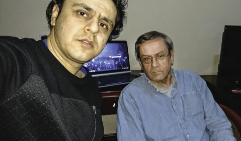 Ahmad Shakib Pouya und Albert Ginthör. Foto: privat