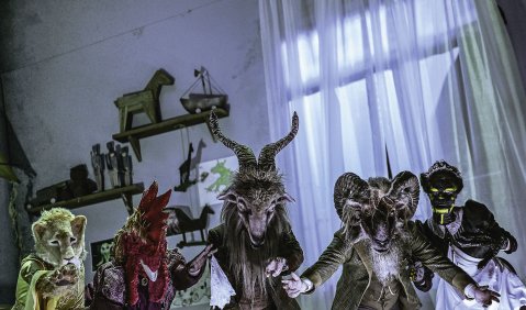 „Wilde Kerle“ an der Deutschen Oper am Rhein. Foto: Hans Jörg Michel