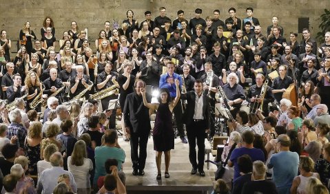 „CHOIR“-Abschlusskonzert am 11. August 2018 in der Pauluskirche Stuttgart. Foto: Landesakademie