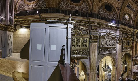 Ein Instrument als Politikum: Die neue Orgel der Basilika La Mercè in Barcelona, eingeweiht Ende September 2018. Foto: Quim Roser