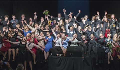 Bigband und Musical-AG des Beethoven-Gymnasium Berlin (Ltg. Carl Parma). Foto: Simon Eichmann