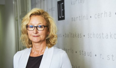 Astrid Koblanck, Vorstand der Universal Edition AG. Foto: UE