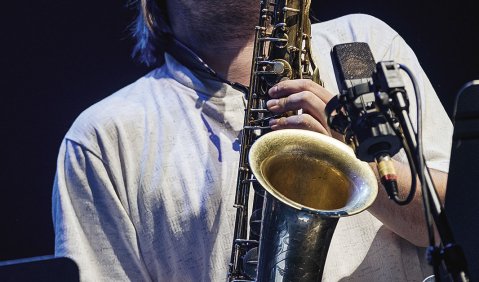 Otis Sandsjö von Koma Saxo. Foto: Ansgar Bolle