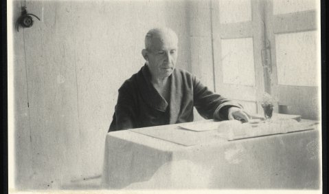Gezeichnet von der Lagerhaft: Alexander Weprik 1953/54 in Sibirien.  Foto: Archiv jüdischer Musik an der Hochschule für Musik Franz Liszt Weimar