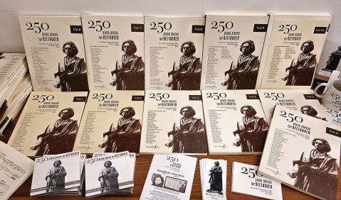 250 Piano Pieces for Beethoven. Foto: Susanne Kessel