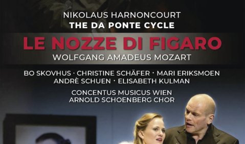 Im Jahr 2014, zwei Jahre vor seinem Tod realisierte der Dirigent im Theater an der Wien einen semi-konzertanten Zyklus von Mozarts Da-Ponte-Opern, von denen nun Le Nozze di Figaro vorliegt. 